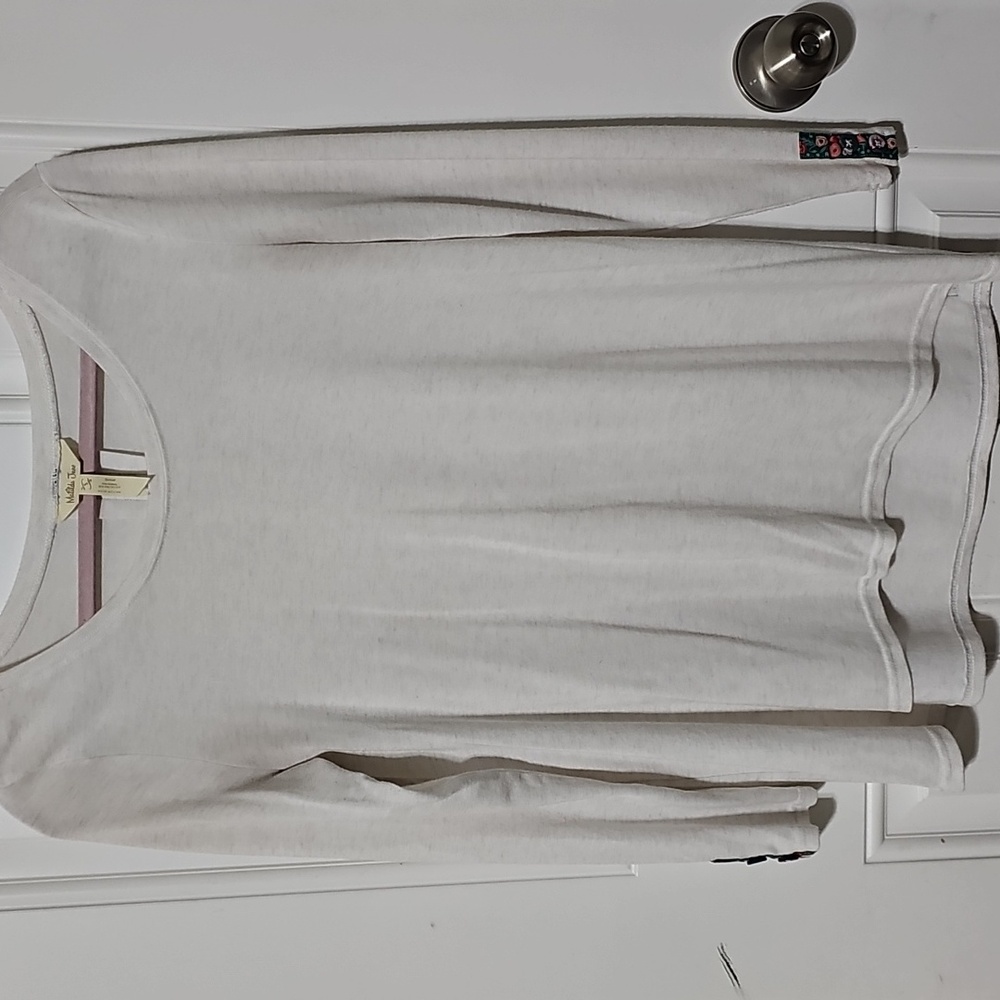 Matilda Jane Off-White Scoop Neck Tee